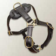Luxury handcrafted dog harness made To Fit Newfoundlan