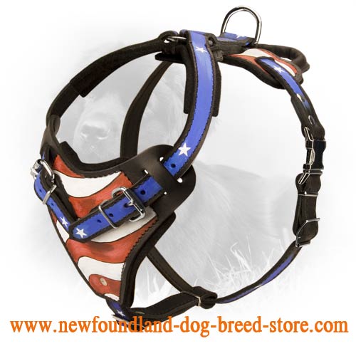 Patriotic sales dog harness